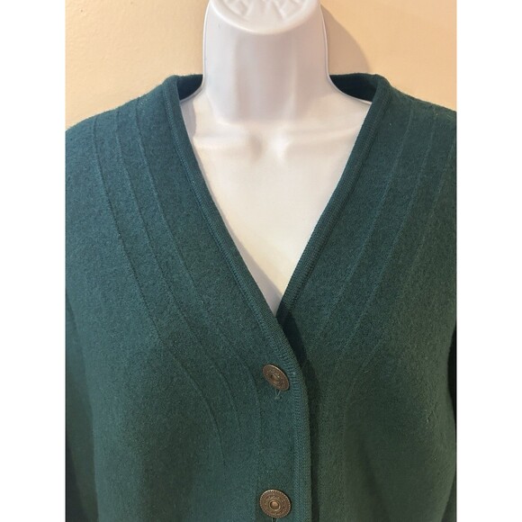 Geiger Vintage Pure Wool Sweater cardigan 42 Cottagecore Austria Preppy 10/12 - Picture 3 of 10